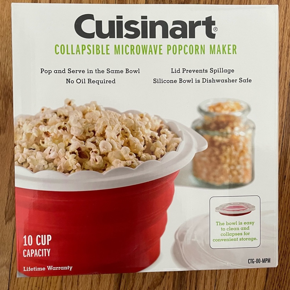 CUISINART popcorn maker popcorn🍿NEW